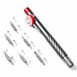 fukuokatool fo-9228-13-in-1-multi-function-mini-pen-shaped-screwdriver-pen-with-6-bits-6