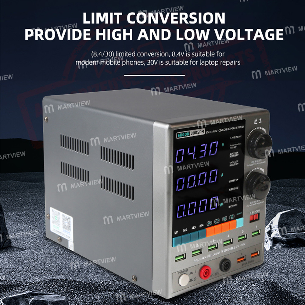 sugon 3005pm-30v-5a-4-digits-display-led-high-precision-adjustable-switching-dc-power-supply-8