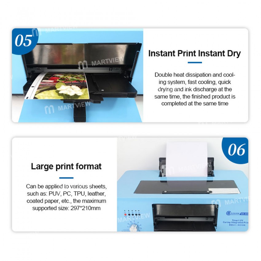 Sunshine SS-890P Smart UV All-In-One Inkjet Printer for Mobile Phone Protective Film
