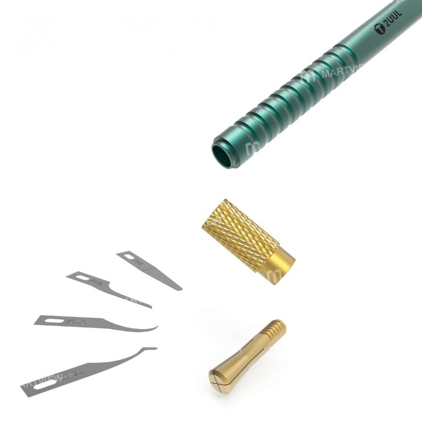2UUL Hand Finish Sexy SEXY Blades with Handle Set for PCB Mainboard CPU Glue Removal