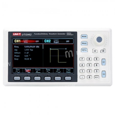 UNI-T UTG932 / UTG962 Dual-channel Signal Generator 30Mhz / 60Mhz 200M Sampling Rate