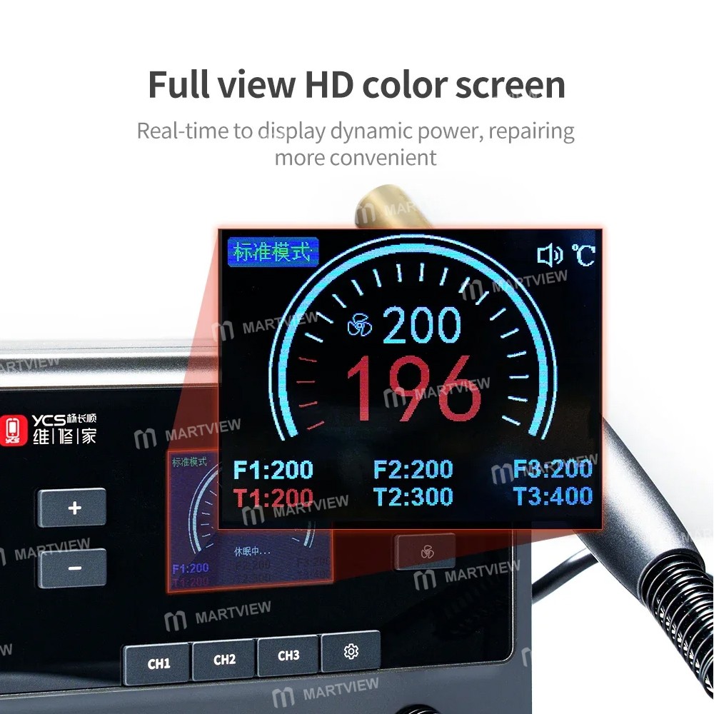 ycs r1-1000w-temperature-control-hot-air-gun-rework-station-for-mobile-phone-pcb-bga-repair-3