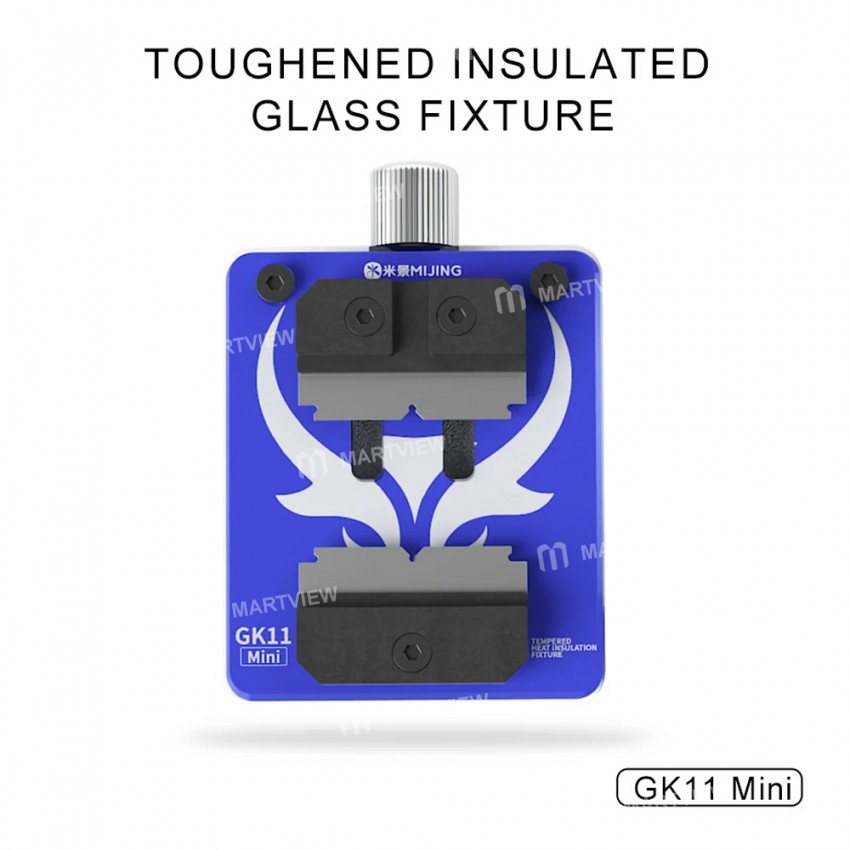 mijing gk11-gk12-mini-universal-toughened-insulated-glass-motherboard-repair-fixture-3
