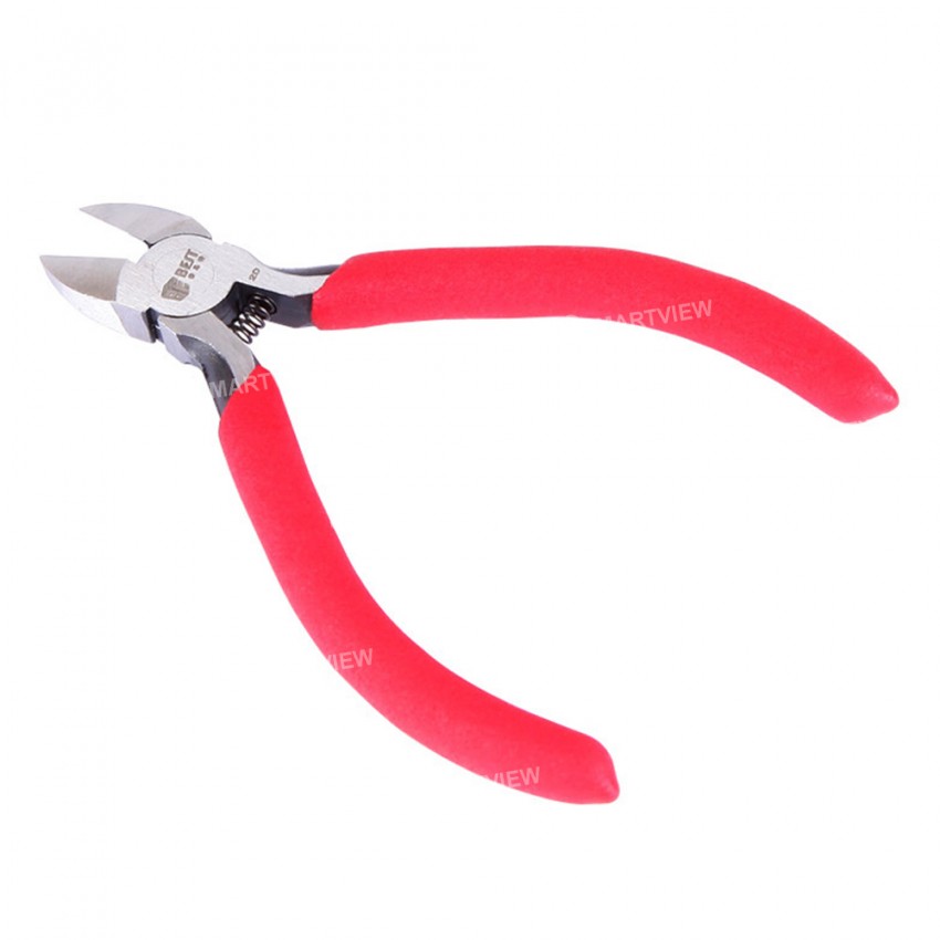 Högert Round nose pliers with curved tip - With cutting edge ✓  Chrome-vanadium steel ✓