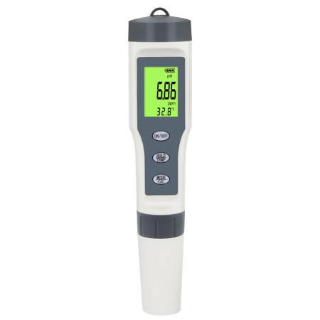 3-In-1 Digital PH TDS EC Meter Pen Salinity Temperature Tester with Backlight for Aquarium Water