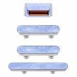Replacement side button set for iPhone 13 pro 13 pro max blue