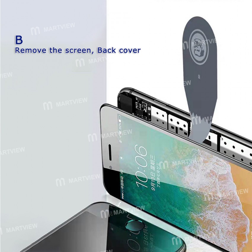 Mechanic S5 Stainless Steel Phone Opening Tool Kit for Back Cover / Screen / Battery Disassemble