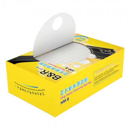B&R HM-8 Chip Nano Cleaning Sponges for Cleaning Screen / Camera / Motherboard / Soldering Flux