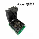 QFP48 to DIP48 and QFP32 to DIP32 Clamshell Programmer Burning Socket