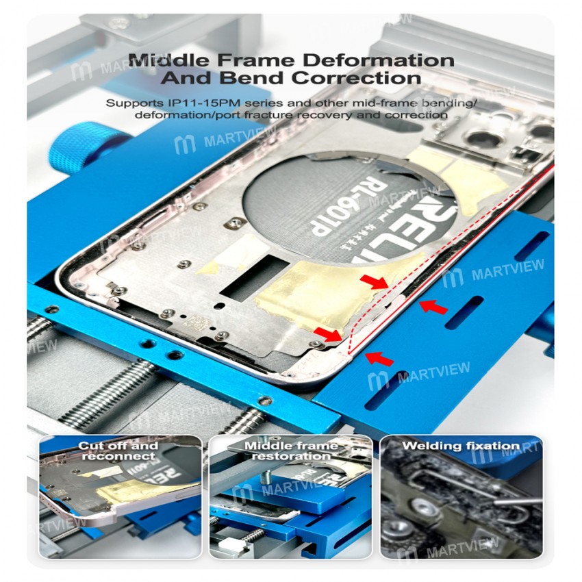 relife rl-601p-middle-frame-deformation-corrector-for-iphone-11-to-15pro-max-7