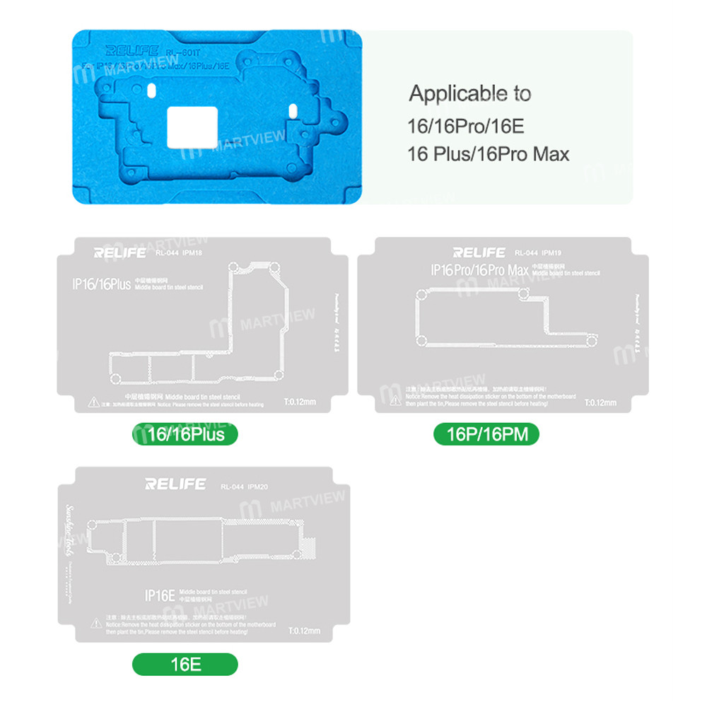 relife rl-601t-31-in-1-middle-layer-tin-planting-bga-reballing-platform-set-for-iphone-x-to-17pro-ma