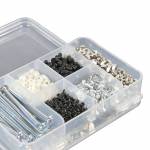 BST-653 Multi-function Double-Deck Design Component IC Parts PVC Plastic Storage Box