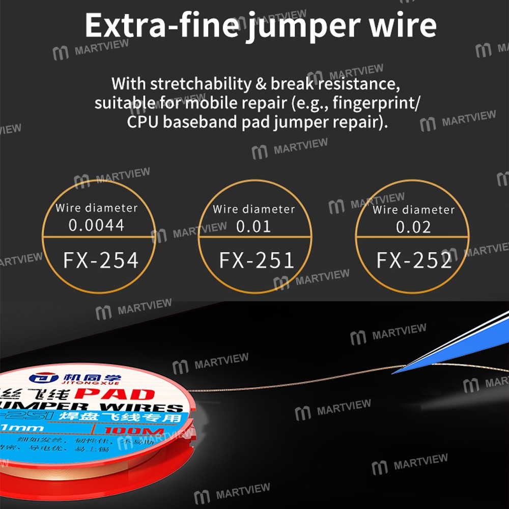 jtx fx-series-special-purpose-jumper-wire-for-motherboard-pad-chip-repair-6