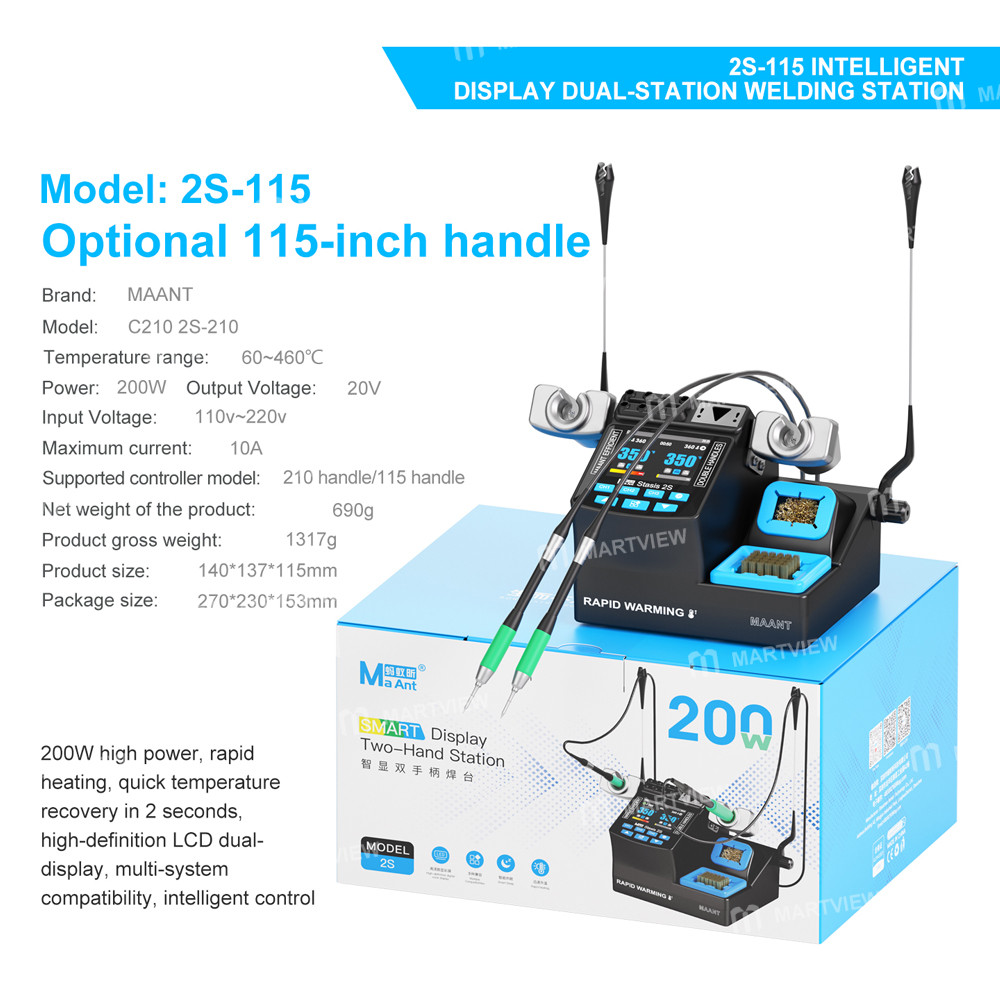 maant stasis-2s-200w-intelligent-display-dual-handle-soldering-station-compatible-with-c115-c210-9