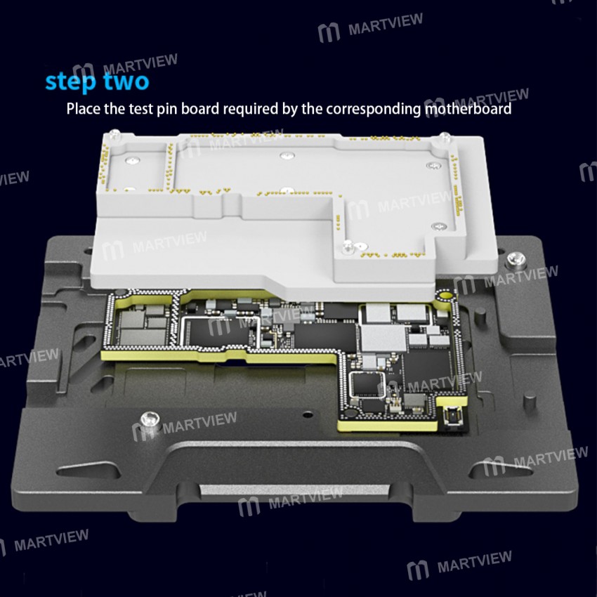 MiJing C20 Main Board Middle Layered Function Testing Fixture for iPhone 12 / 12 Pro / 12 Pro Max /