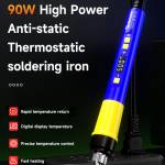 mechanic hk-990-90w-high-power-anti-static-adjustable-thermostatic-electric-soldering-iron-2