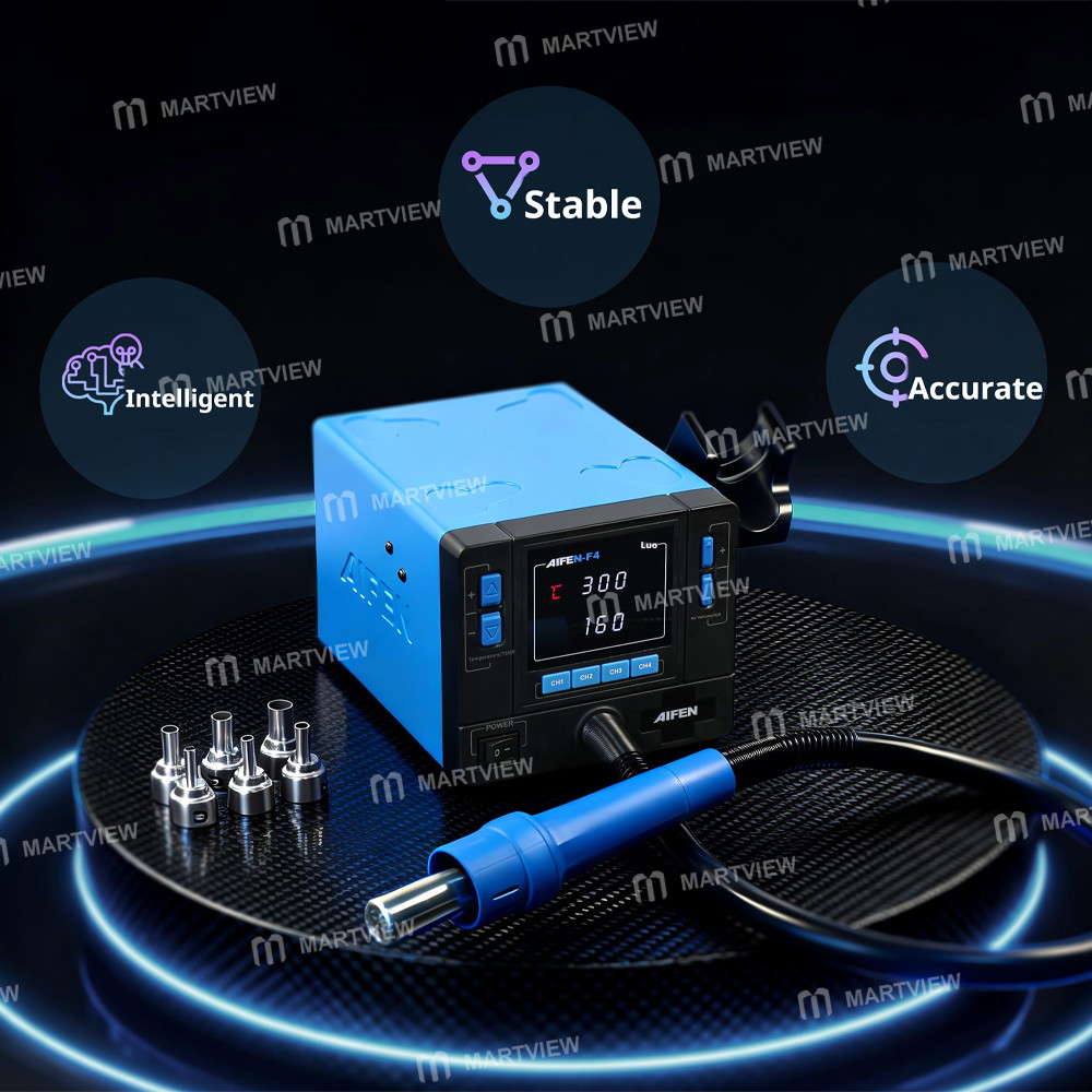 aifen f4-1000w-professional-digital-adjustable-temperature-hot-air-gun-desoldering-rework-station-10