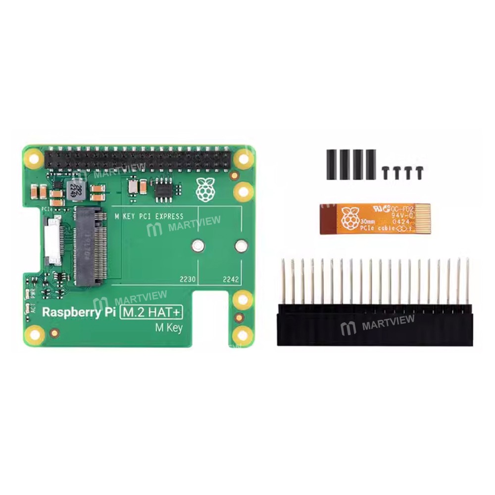 raspberry pi-5-pcie-to-m2-nvme-interface-expansion-board-compatible-with-2230-2242-ssd-9