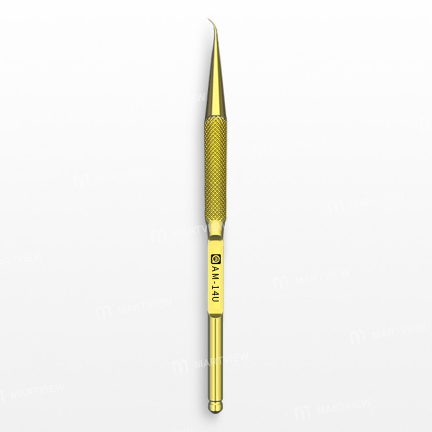 Amaoe AM-14T / 14U High Hardness Anti-magnetic Titanium Alloy Tweezers for Mobile Phone Repair