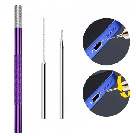 Lanrui U8 Alloy Sliding Thread Drill Bit & Handle for Removes Stripped Thread Screws