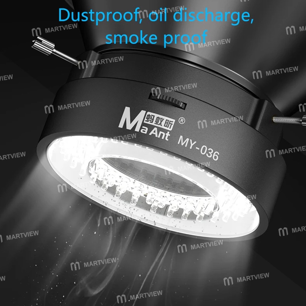 maant my-036-72-high-light-beads-usb-microscope-led-ring-light-with-dust-filter-9