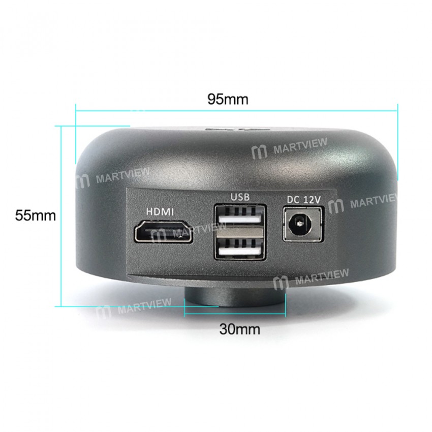 Sunshine M-15 8.42 Million Pixels HDMI 4K 60fps HD Electronic Microscope Camera