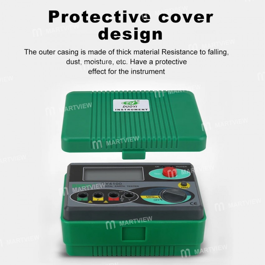 duoyi dy4100-0-2000-digital-earth-ground-resistance-meg-ohmmeter-10