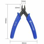 Sunshine SS-109 Industrial Grade 3.5-inch Mini Diagonal Pliers