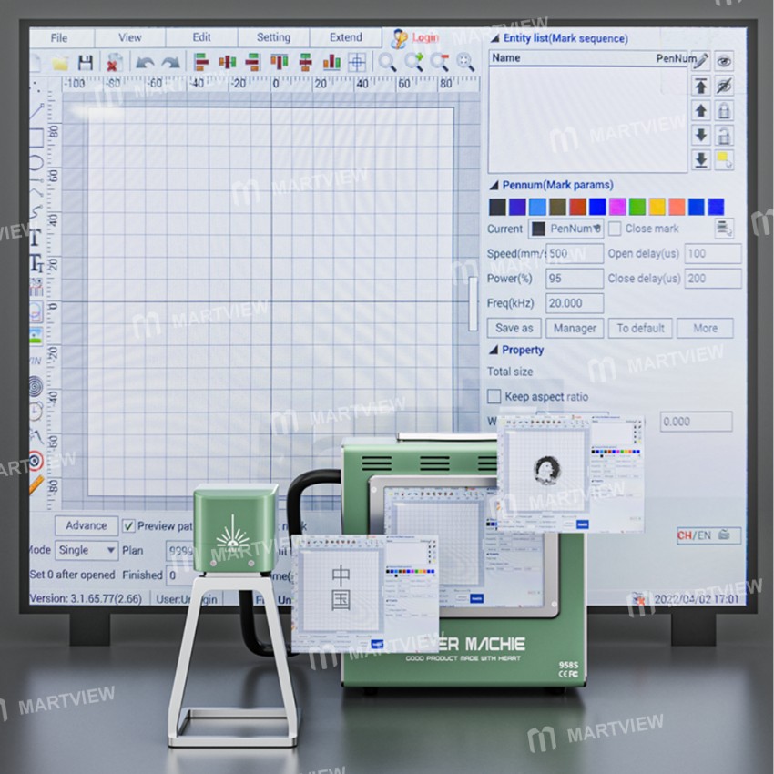 tbk 958s-handheld-portable-20w-diy-laser-printing-engraving-machine-built-in-computer-7