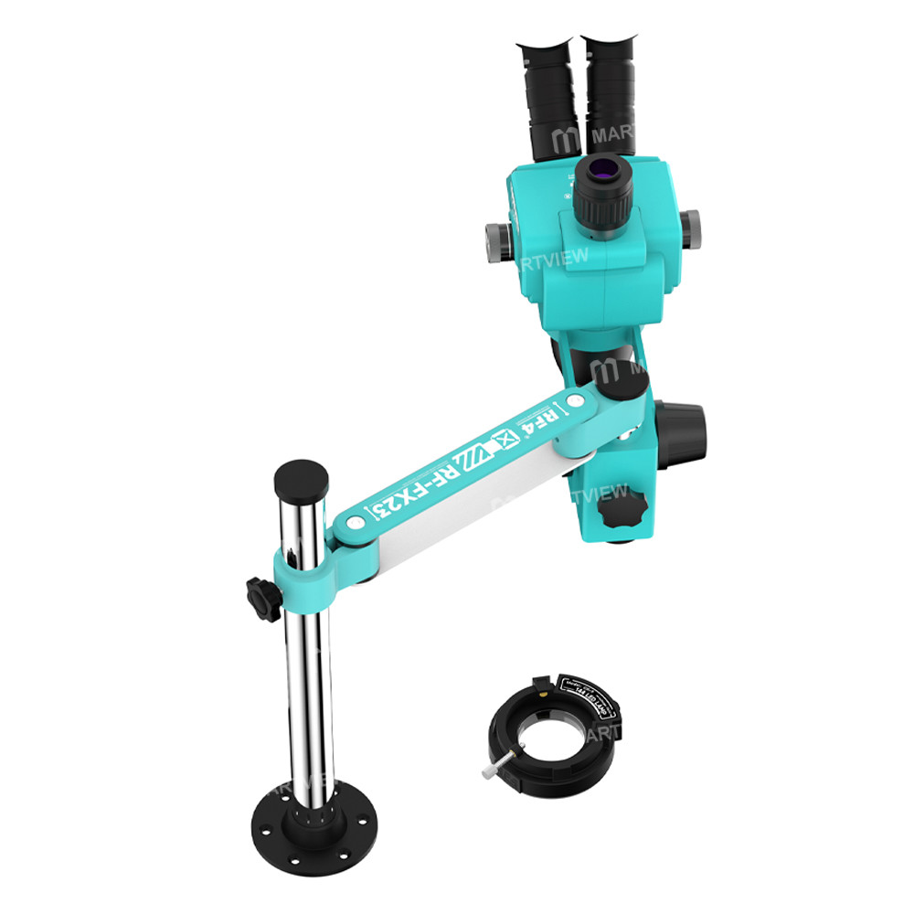 rf4 rf-fx23d-65-65x-synchronous-zoom-trinocular-stereo-microscope-with-fx23-liftable-fixed-stand-3