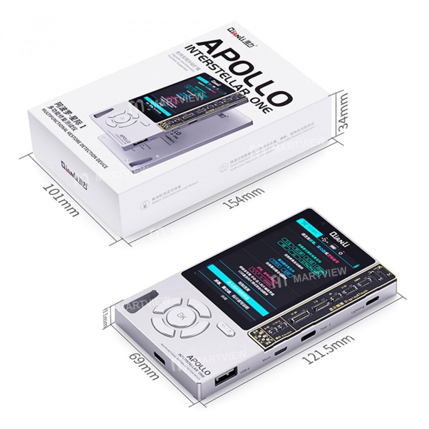 Qianli Apollo interstellar One Fixed Photosensitive Original Color Data Line Detection Battery Code