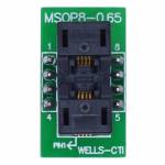 MSOP8 to DIP8 Programming Socket for 0.65mm Lithium Battery Protection IC