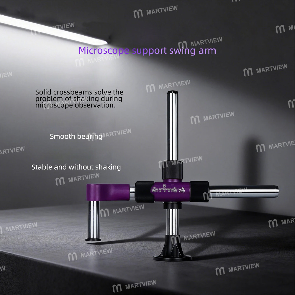 luban rotating-universal-flexible-folding-microscope-swing-arm-bracket-for-most-microscopes-2