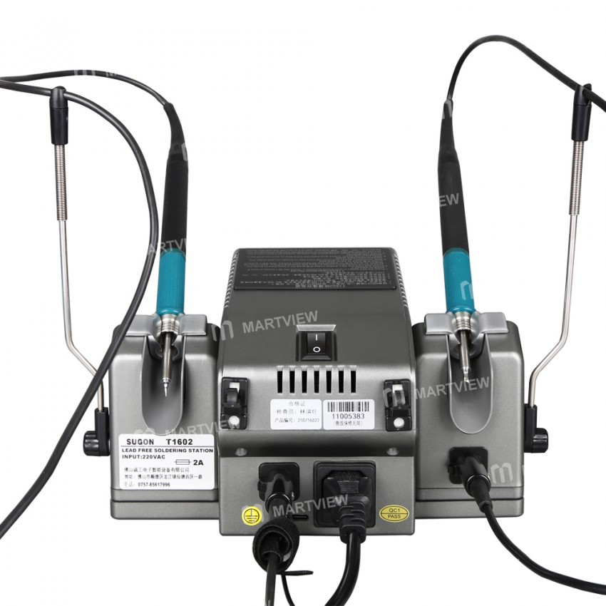 SUGON T1602 2in1 Lead-free Soldering Welding Rework Station