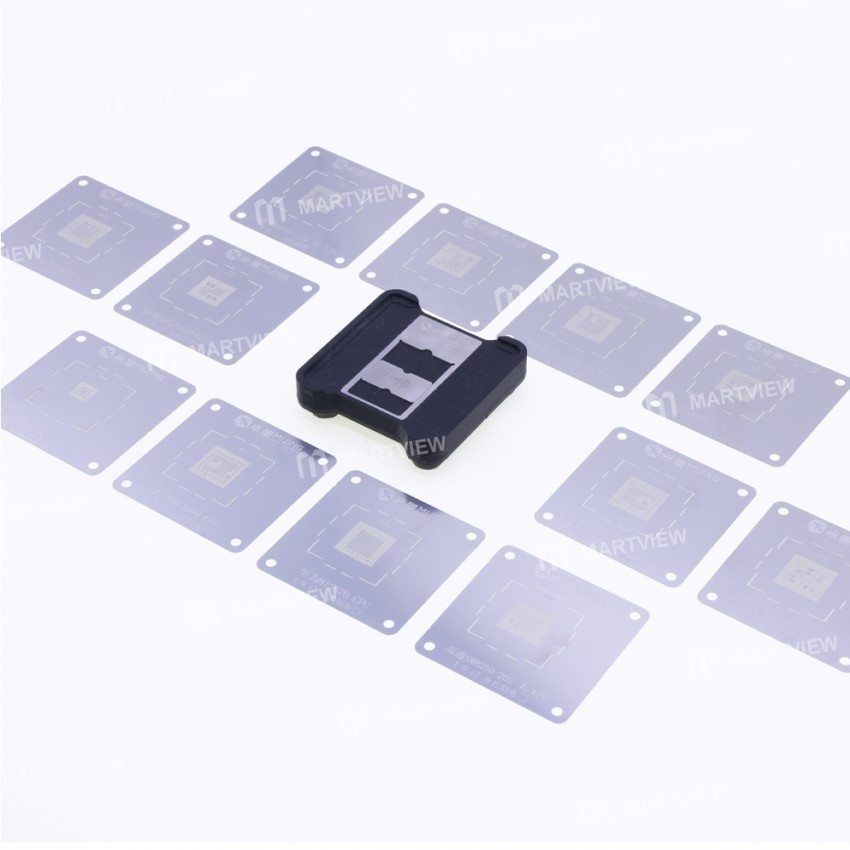 mijing z21-max-cpu-chip-bga-stencil-platform-set-for-iphone-a8-a16hisiliconqualcomm-snapdragon-11