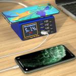 Mechanic iCharge 8Max 8-Port QC 3.0 Wireless Intelligent Super Fast Charge Station with LCD Display