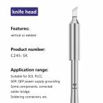PPD C210 / C245 Universal Lead-free Soldering Iron Tips Compatible JBC Soldering Station