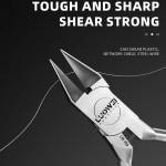 luowei lw-103-industrial-grade-chrome-vanadium-steel-slanting-nose-cutting-pliers-7