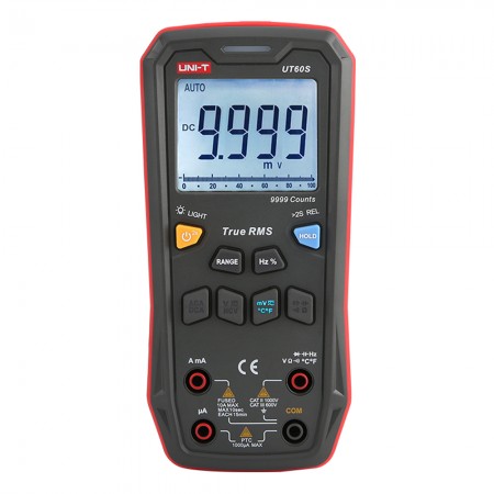UNI-T UT60S Button-type LCD Digital Display True Effective Value AC / DC Digital Multimeter