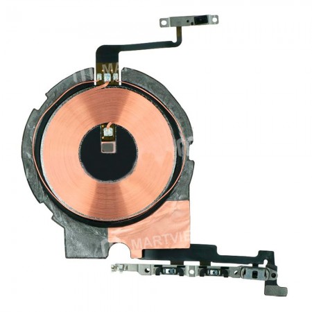 Replacement wireless nfc charging with volume flex ribbon cable assembly for iPhone 12 pro max