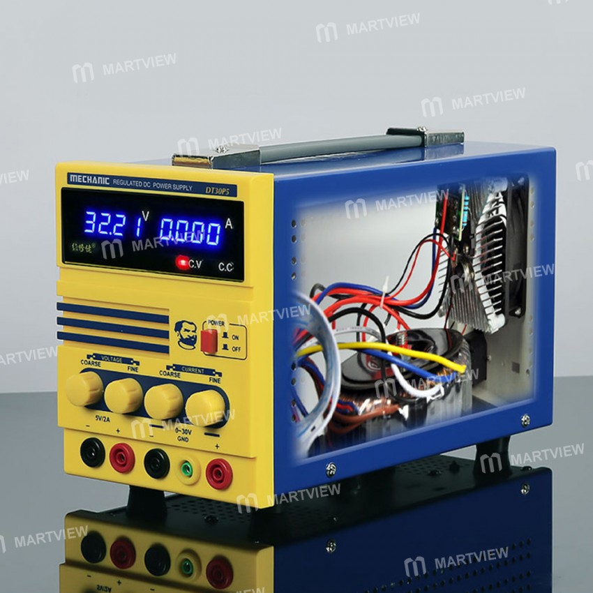 Mechanic DT30P5 30V5A Adjustable Intelligent  Test DC Power Supply with 4-bit Digital Display