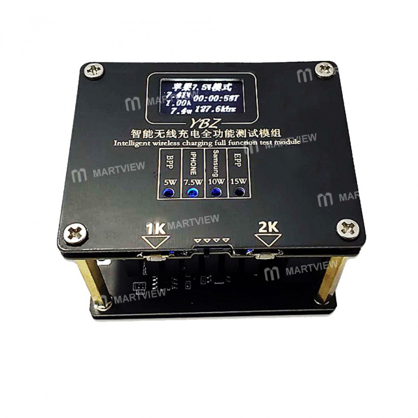 Intelligent Wireless Charging Full-function Test Module 5 / 7.5 / 10 / 15W Aging Test Rack