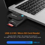Rocketek RT-SCR10 High-Performance USB2.0 Smart Card Reader for Desktop and Mobile Devices