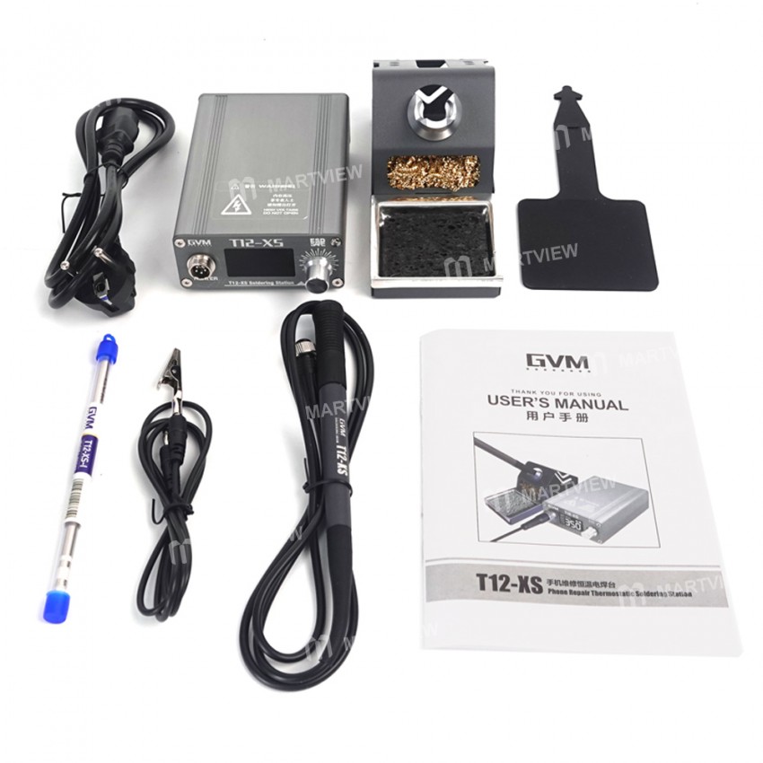 gvm t12-xs-professional-constant-temperature-soldering-station-for-mobile-phone-bga-rework-9