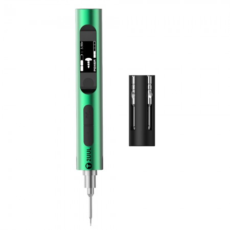 2uul SD11 Espresso Electric Screwdriver with 4Pcs S2 Bits for Mobile Phone Repair