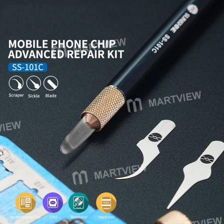 SS-101C CPU Chip Edge Glue Cutting Knife for Phone Repair