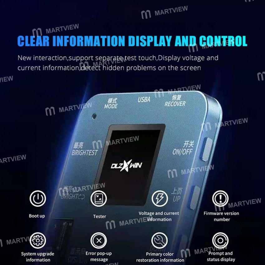 DL S300 2nd LCD Screen Display Tester Box for iPhone 6 to 13Mini HUAWEI Samsung Programmer 3D Touch