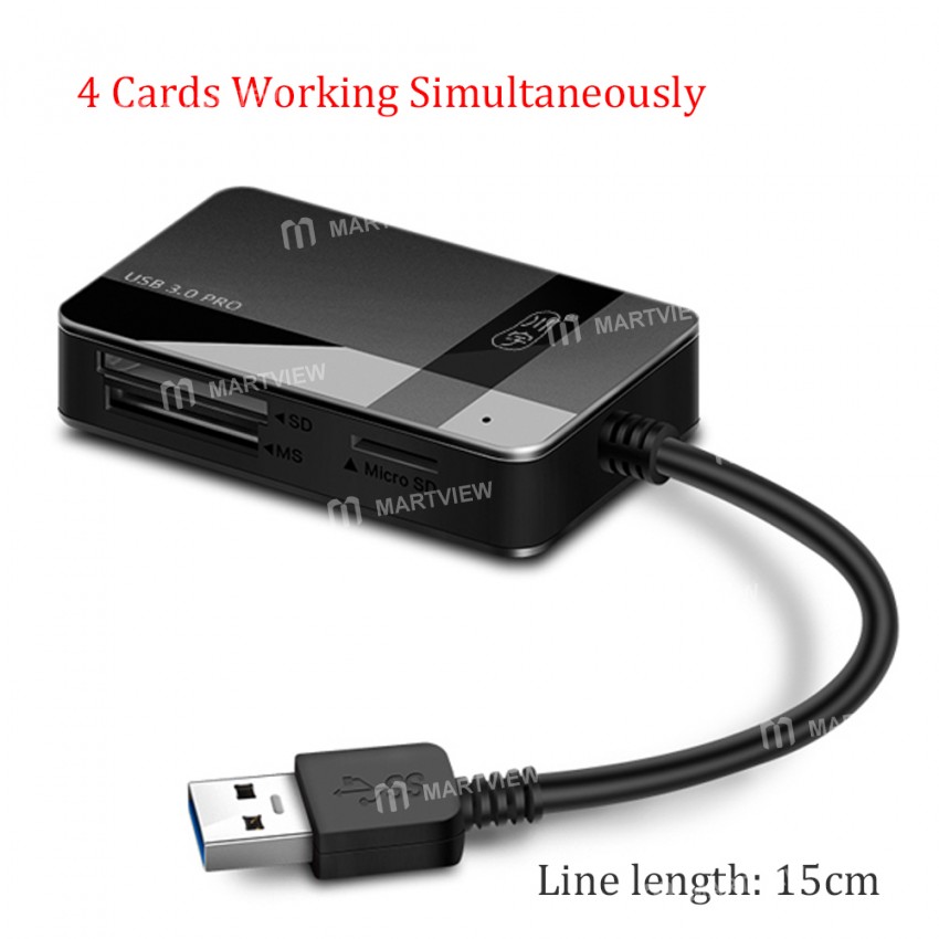 chuanyu c368-4-in-1-universal-usb-30-card-reader-for-sd-tf-cf-ms-memory-smart-card-3