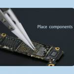 Sunshine SC-11A Non-Slip Anti-Static Ceramic Tweezers for Fly line IC Components Repair