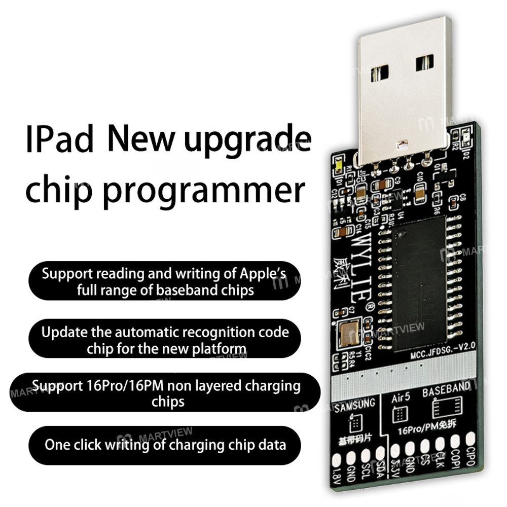wylie 2nd-ipad-chip-programmer-support-all-type-c-interface-ipad-iphone-6-17pm-baseband-chip-read-wr